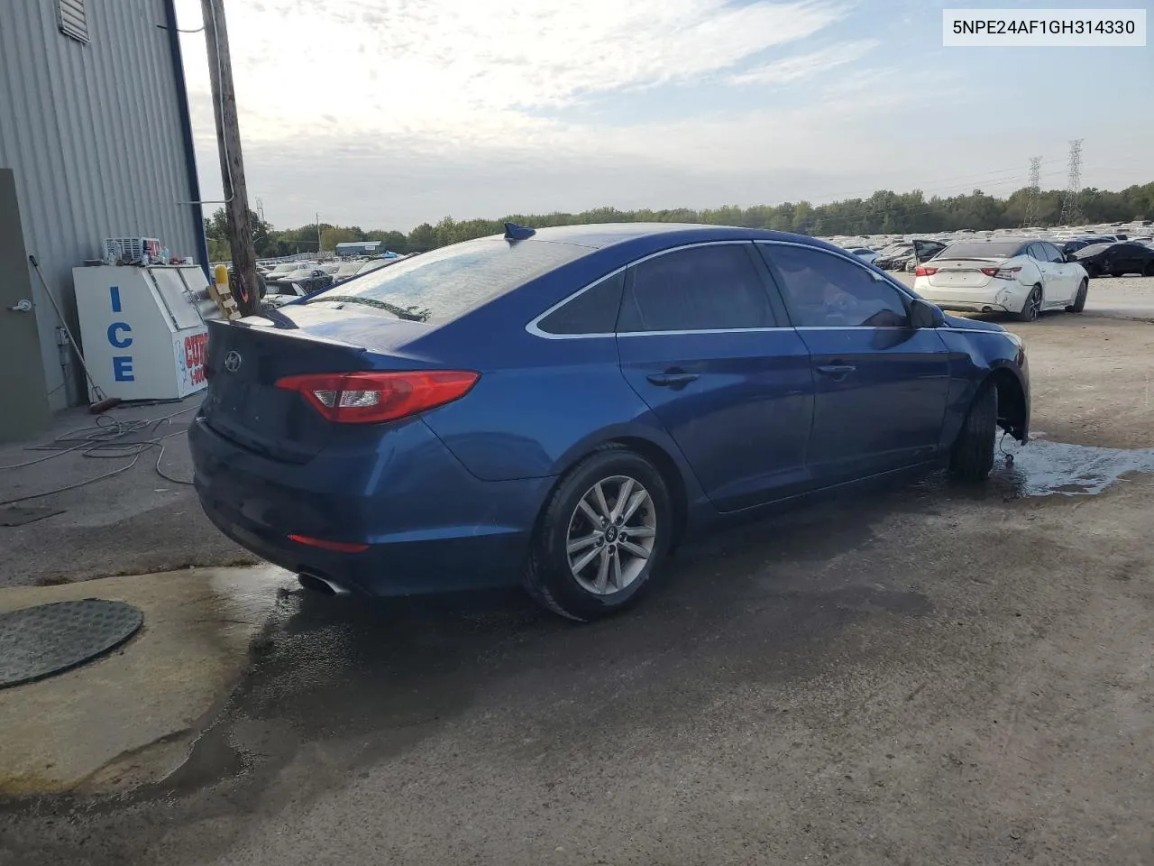 2016 Hyundai Sonata Se VIN: 5NPE24AF1GH314330 Lot: 75233964