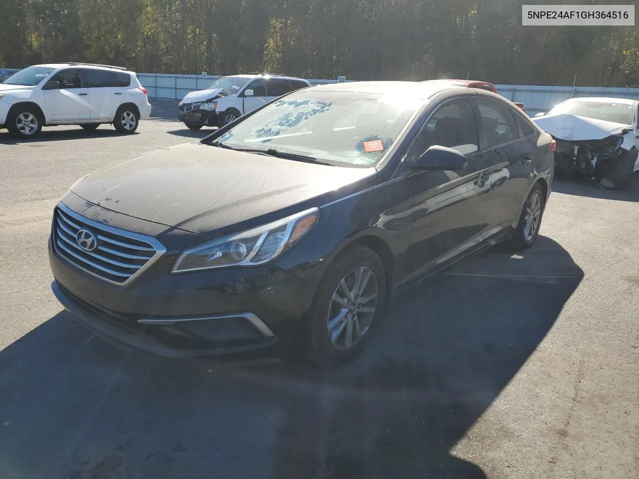 2016 Hyundai Sonata Se VIN: 5NPE24AF1GH364516 Lot: 75278814