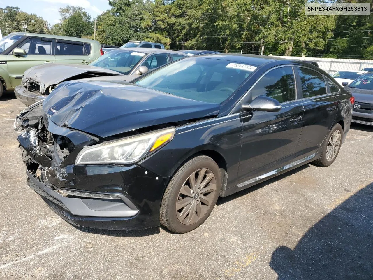 2016 Hyundai Sonata Sport VIN: 5NPE34AFXGH263813 Lot: 75286864