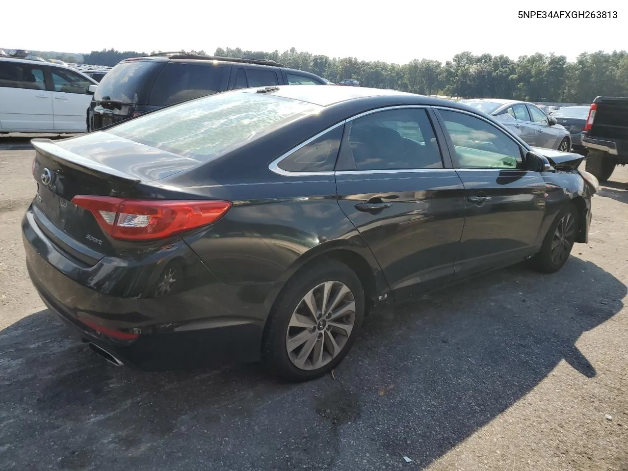 2016 Hyundai Sonata Sport VIN: 5NPE34AFXGH263813 Lot: 75286864