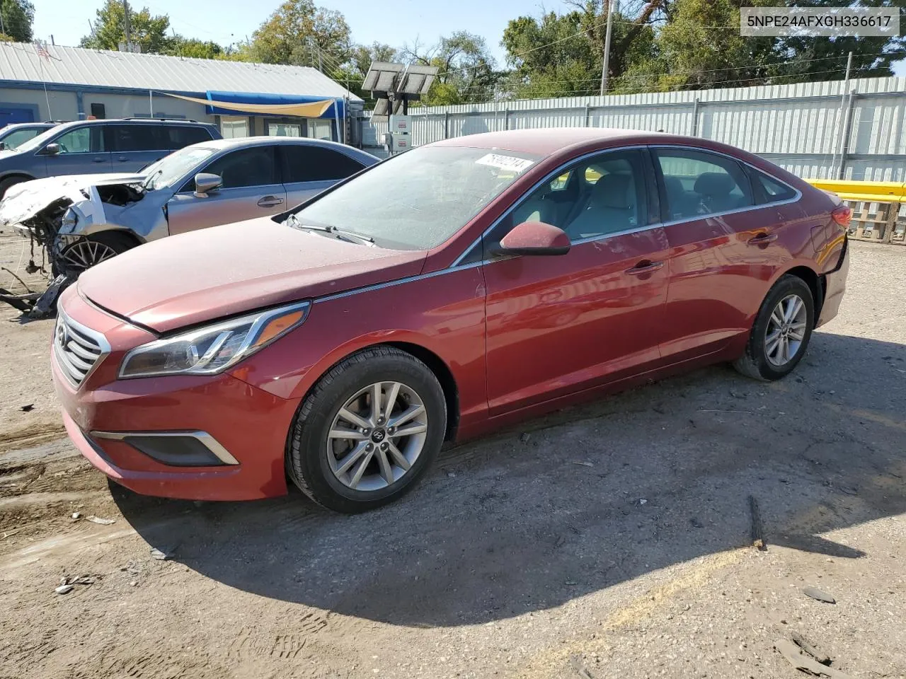 2016 Hyundai Sonata Se VIN: 5NPE24AFXGH336617 Lot: 75302214