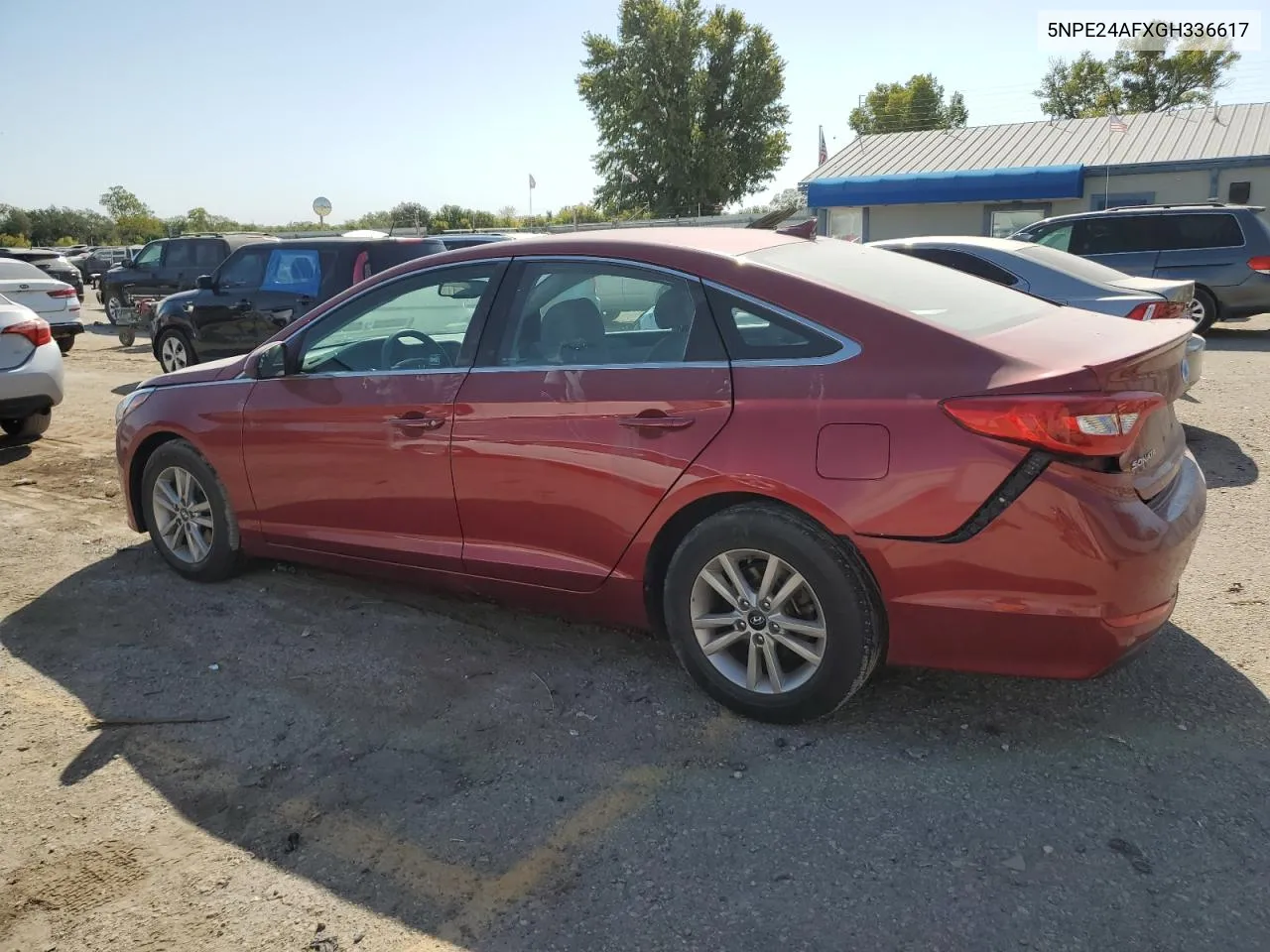 2016 Hyundai Sonata Se VIN: 5NPE24AFXGH336617 Lot: 75302214