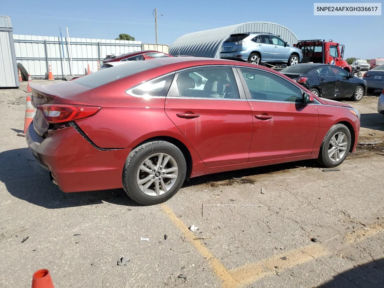 2016 Hyundai Sonata Se VIN: 5NPE24AFXGH336617 Lot: 75302214