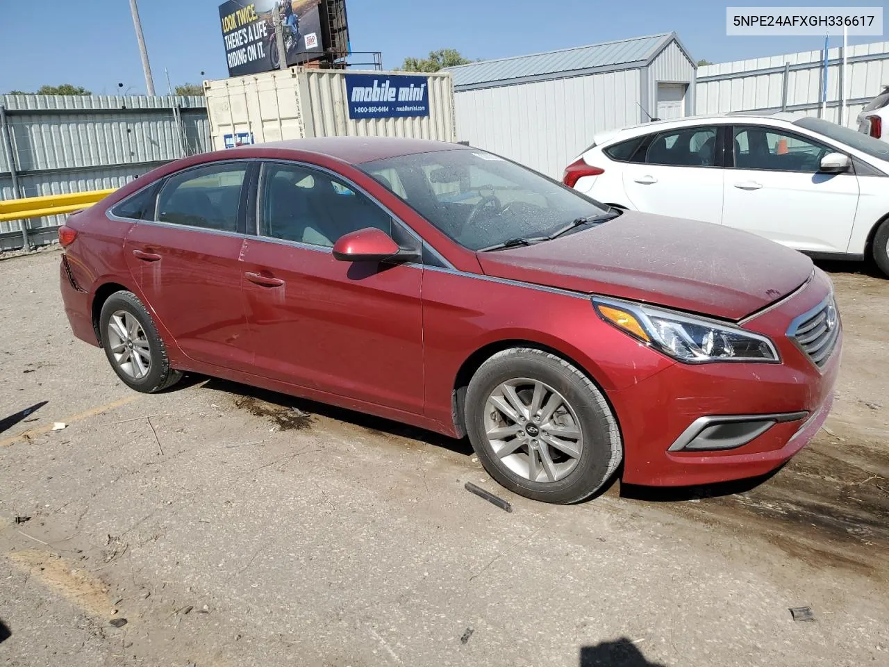 2016 Hyundai Sonata Se VIN: 5NPE24AFXGH336617 Lot: 75302214