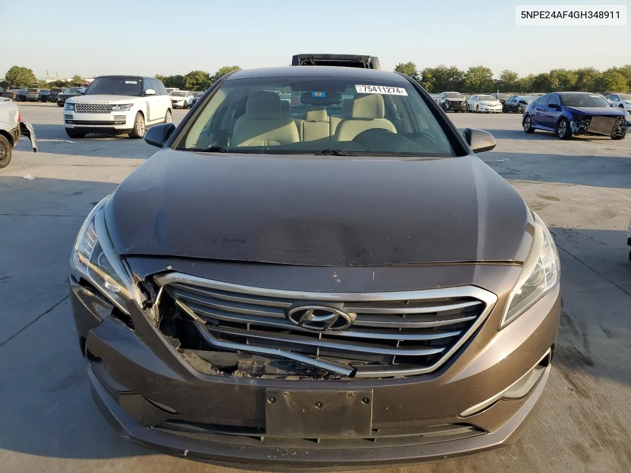 5NPE24AF4GH348911 2016 Hyundai Sonata Se