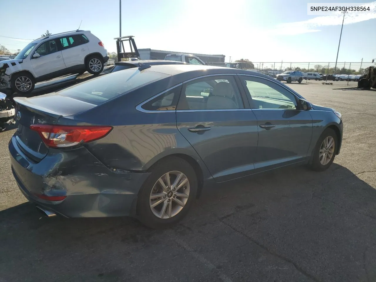 5NPE24AF3GH338564 2016 Hyundai Sonata Se