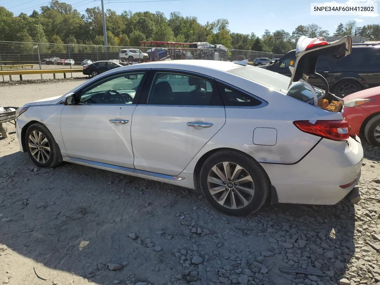 2016 Hyundai Sonata Sport VIN: 5NPE34AF6GH412802 Lot: 75471374