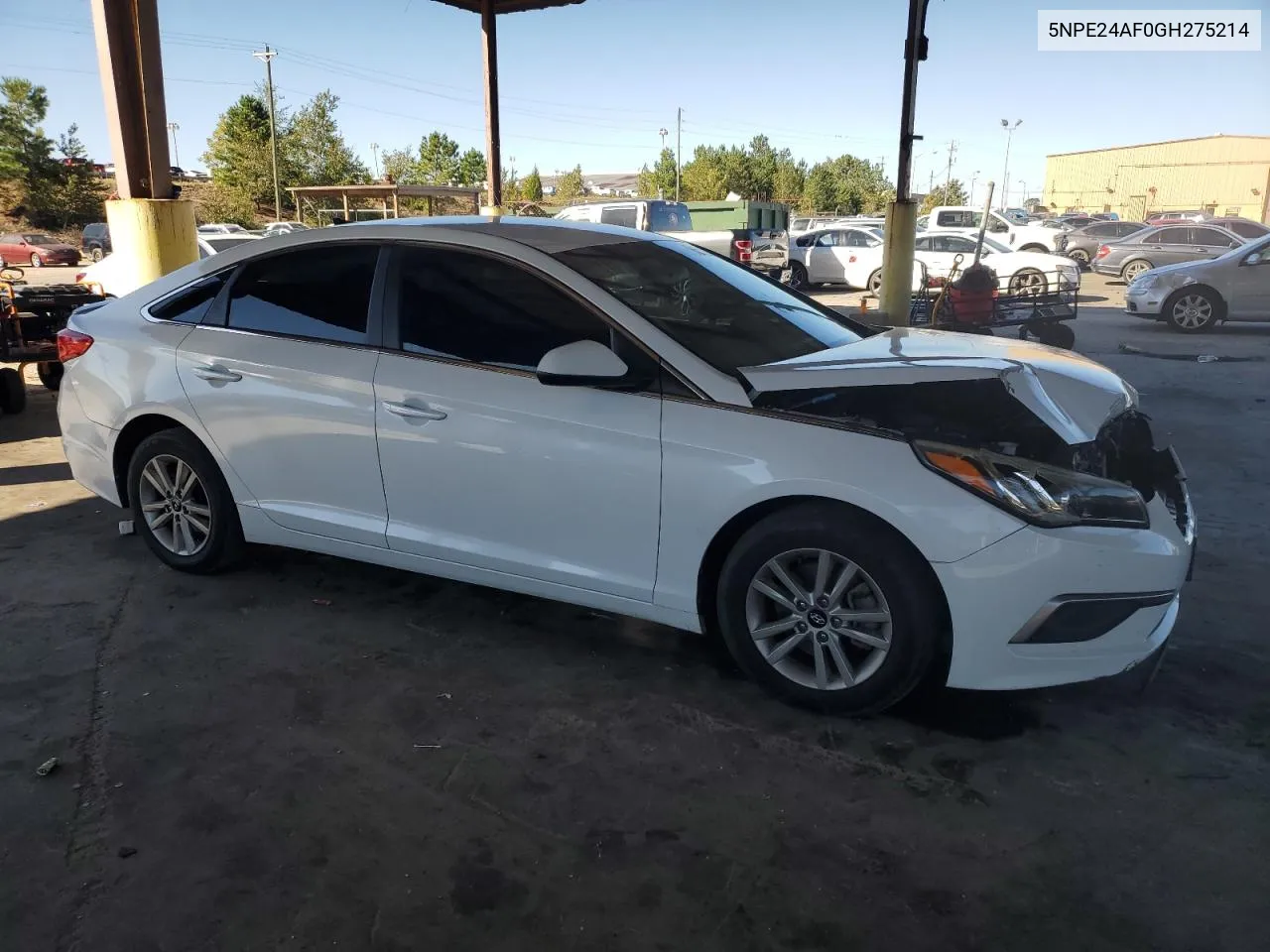 2016 Hyundai Sonata Se VIN: 5NPE24AF0GH275214 Lot: 75485634