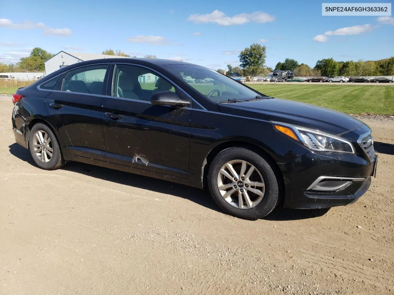 2016 Hyundai Sonata Se VIN: 5NPE24AF6GH363362 Lot: 75527514