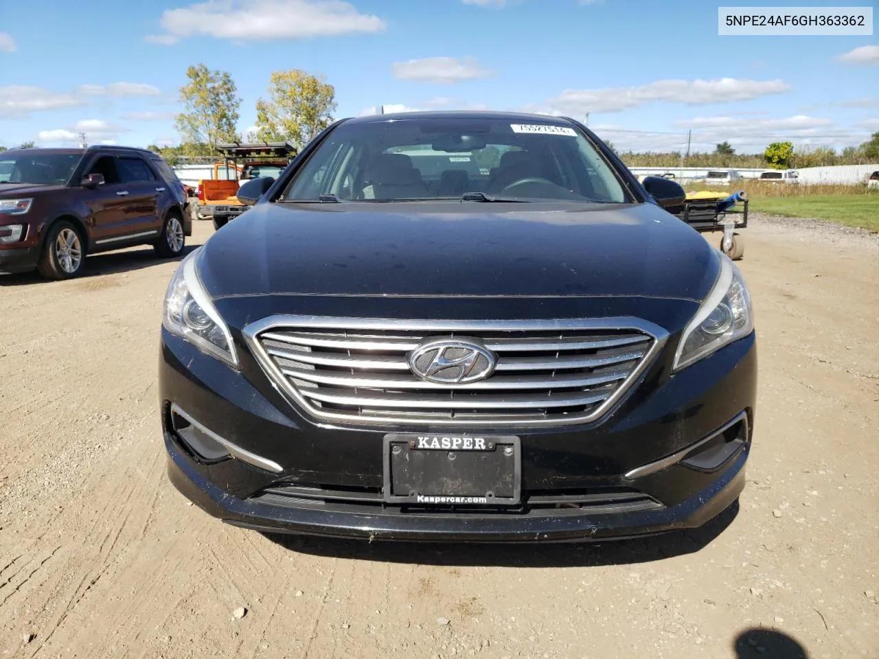 5NPE24AF6GH363362 2016 Hyundai Sonata Se