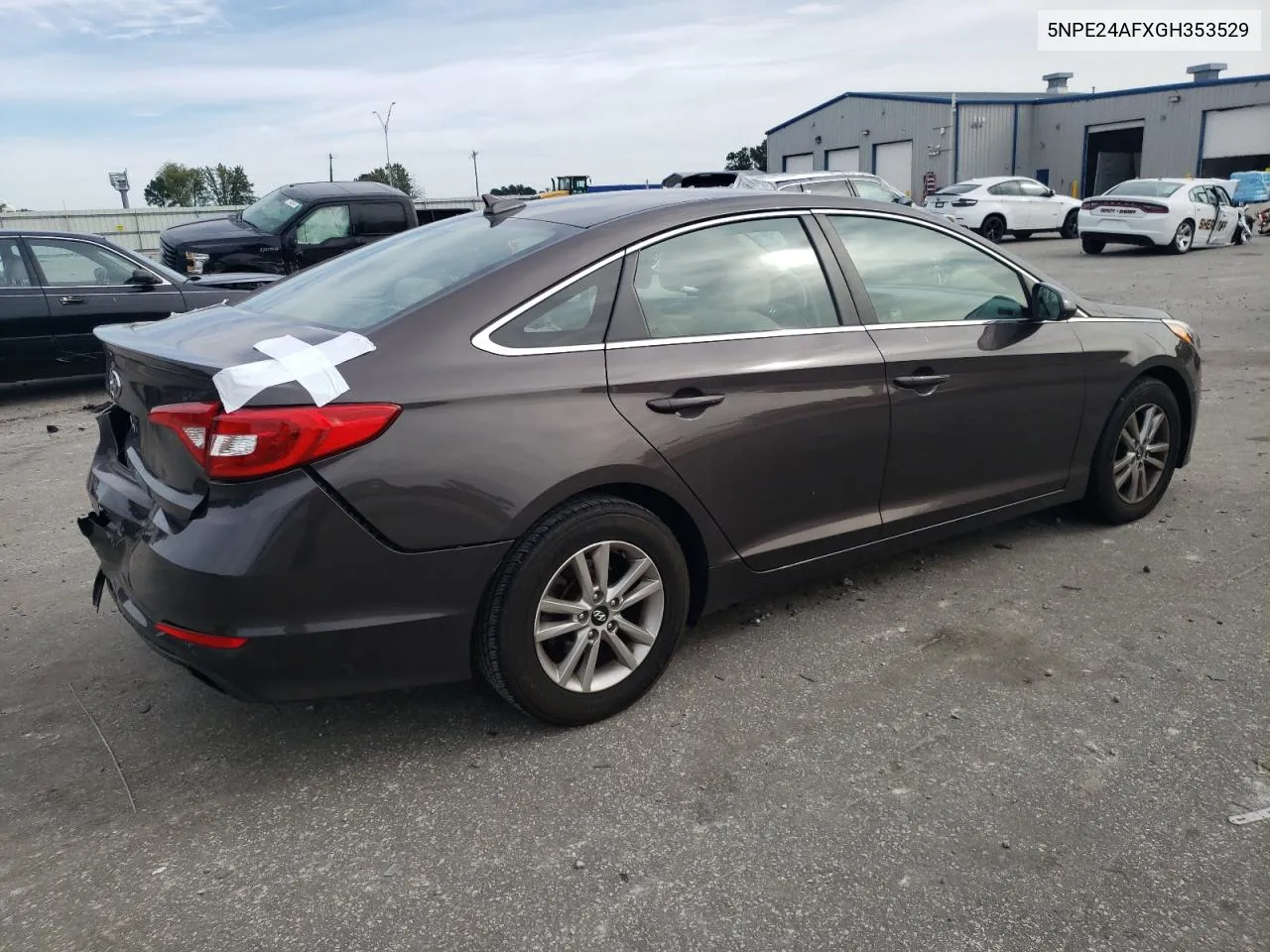 2016 Hyundai Sonata Se VIN: 5NPE24AFXGH353529 Lot: 75537464