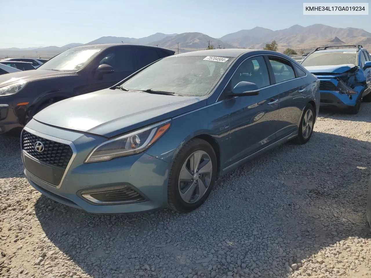 KMHE34L17GA019234 2016 Hyundai Sonata Hybrid