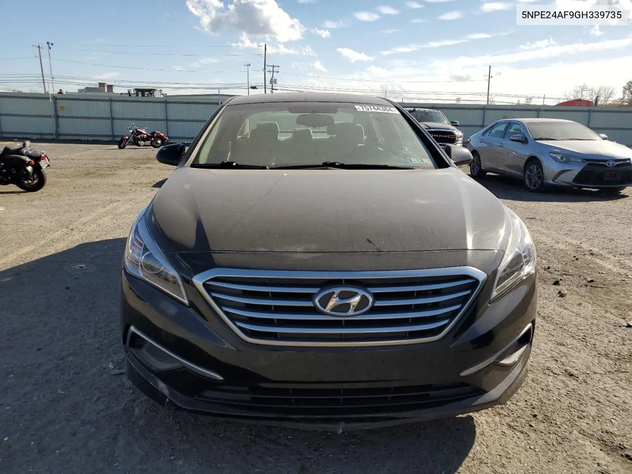 5NPE24AF9GH339735 2016 Hyundai Sonata Se