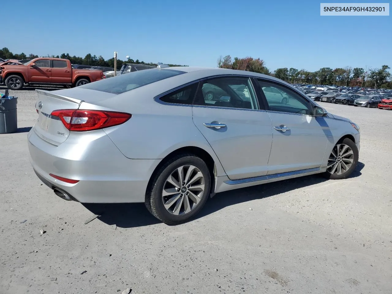 2016 Hyundai Sonata Sport VIN: 5NPE34AF9GH432901 Lot: 75745564