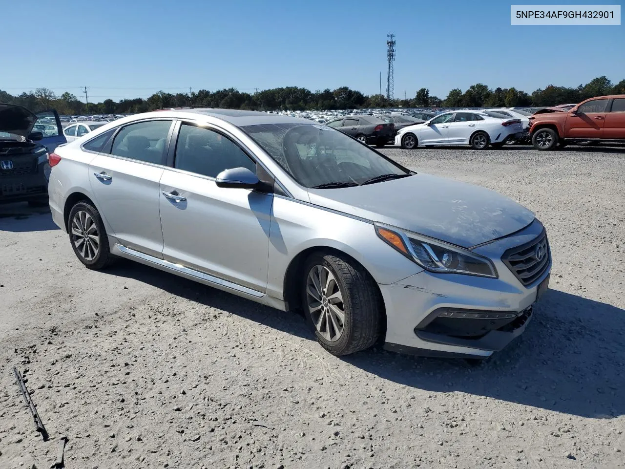 5NPE34AF9GH432901 2016 Hyundai Sonata Sport