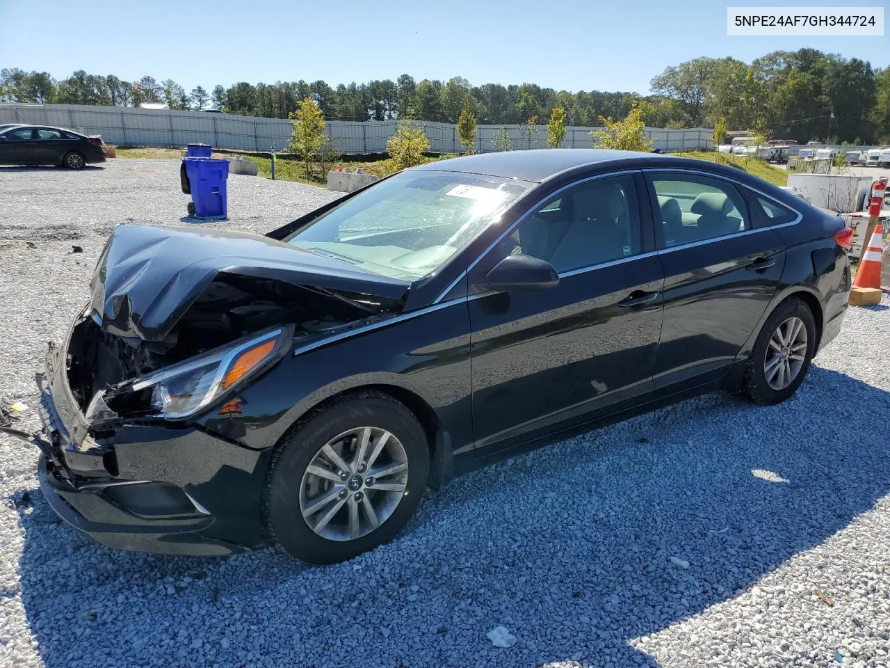 2016 Hyundai Sonata Se VIN: 5NPE24AF7GH344724 Lot: 75775184