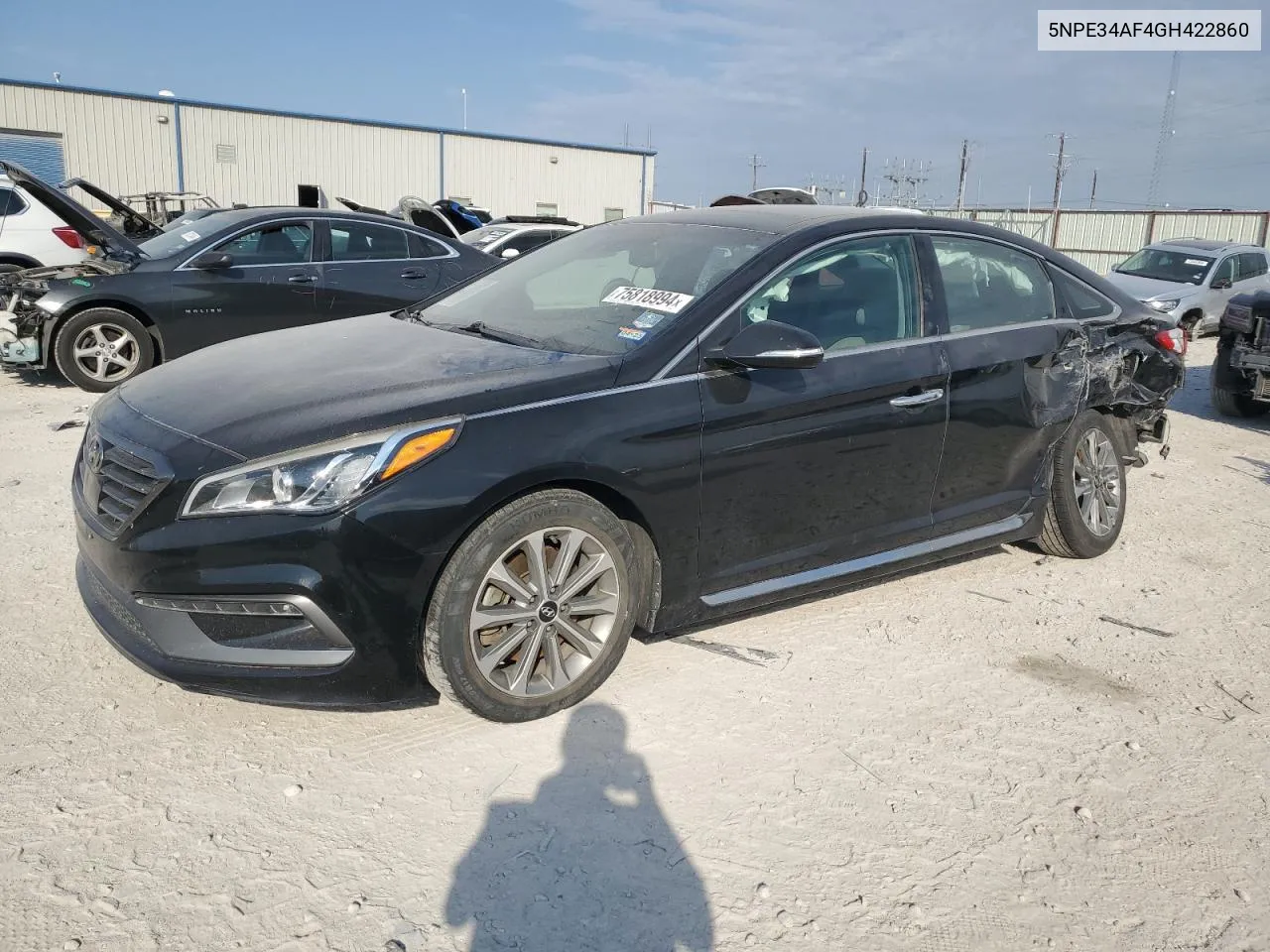 5NPE34AF4GH422860 2016 Hyundai Sonata Sport