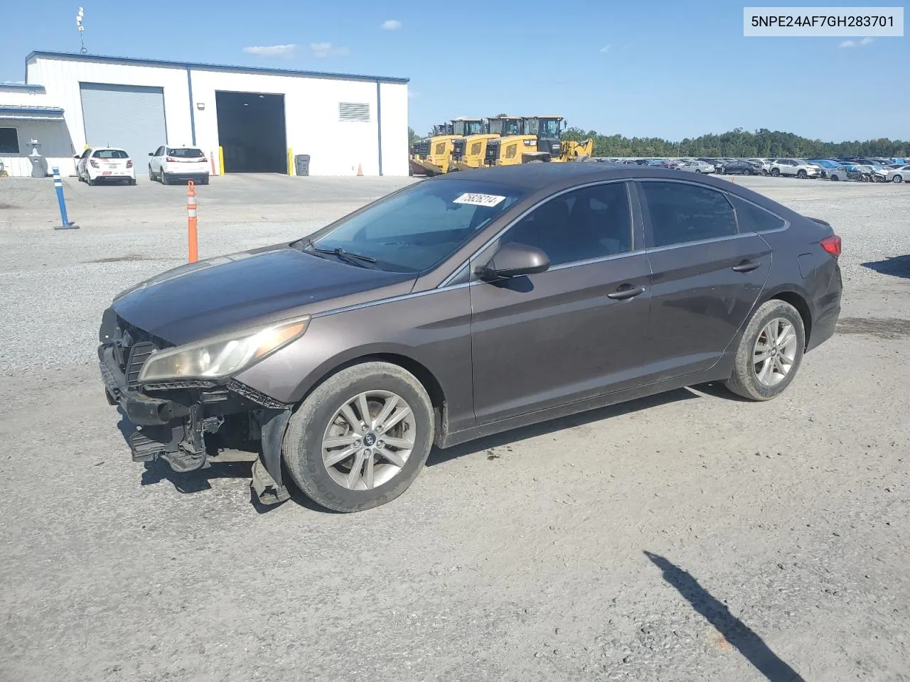 2016 Hyundai Sonata Se VIN: 5NPE24AF7GH283701 Lot: 75826214