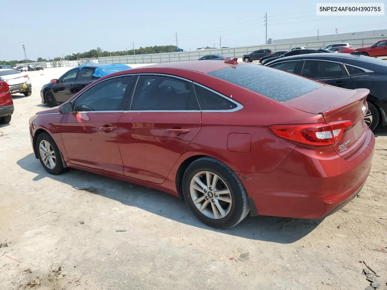 2016 Hyundai Sonata Se VIN: 5NPE24AF6GH390755 Lot: 75830724