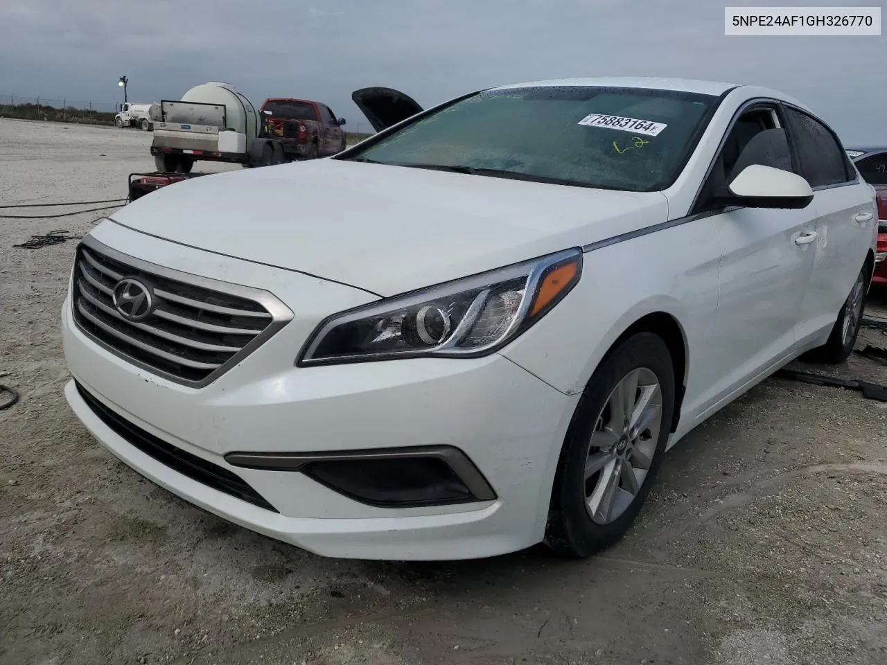 2016 Hyundai Sonata Se VIN: 5NPE24AF1GH326770 Lot: 75883164