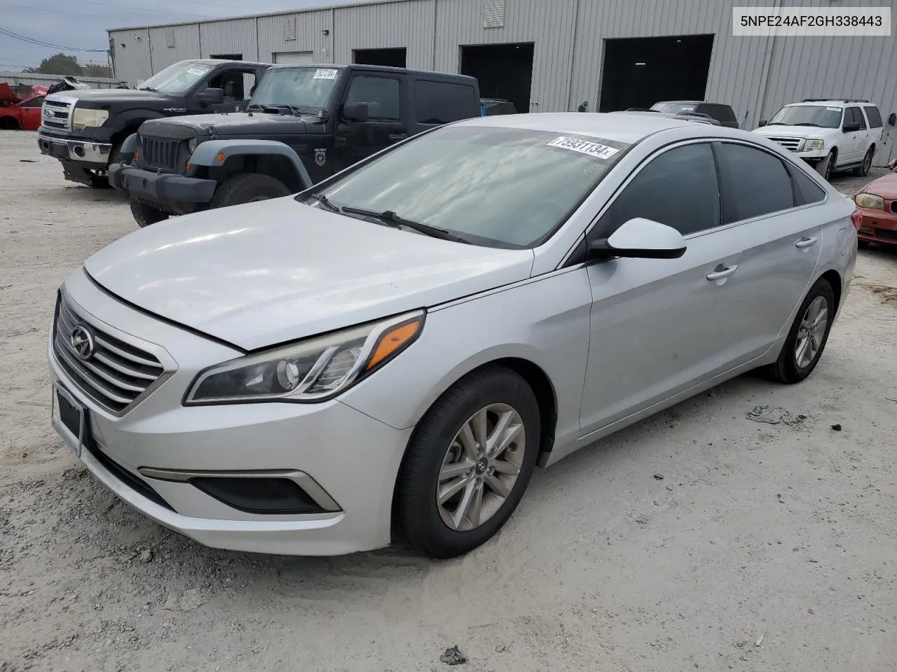 5NPE24AF2GH338443 2016 Hyundai Sonata Se