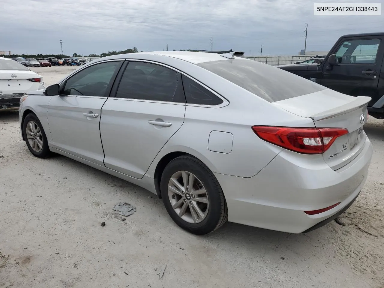 2016 Hyundai Sonata Se VIN: 5NPE24AF2GH338443 Lot: 75931134