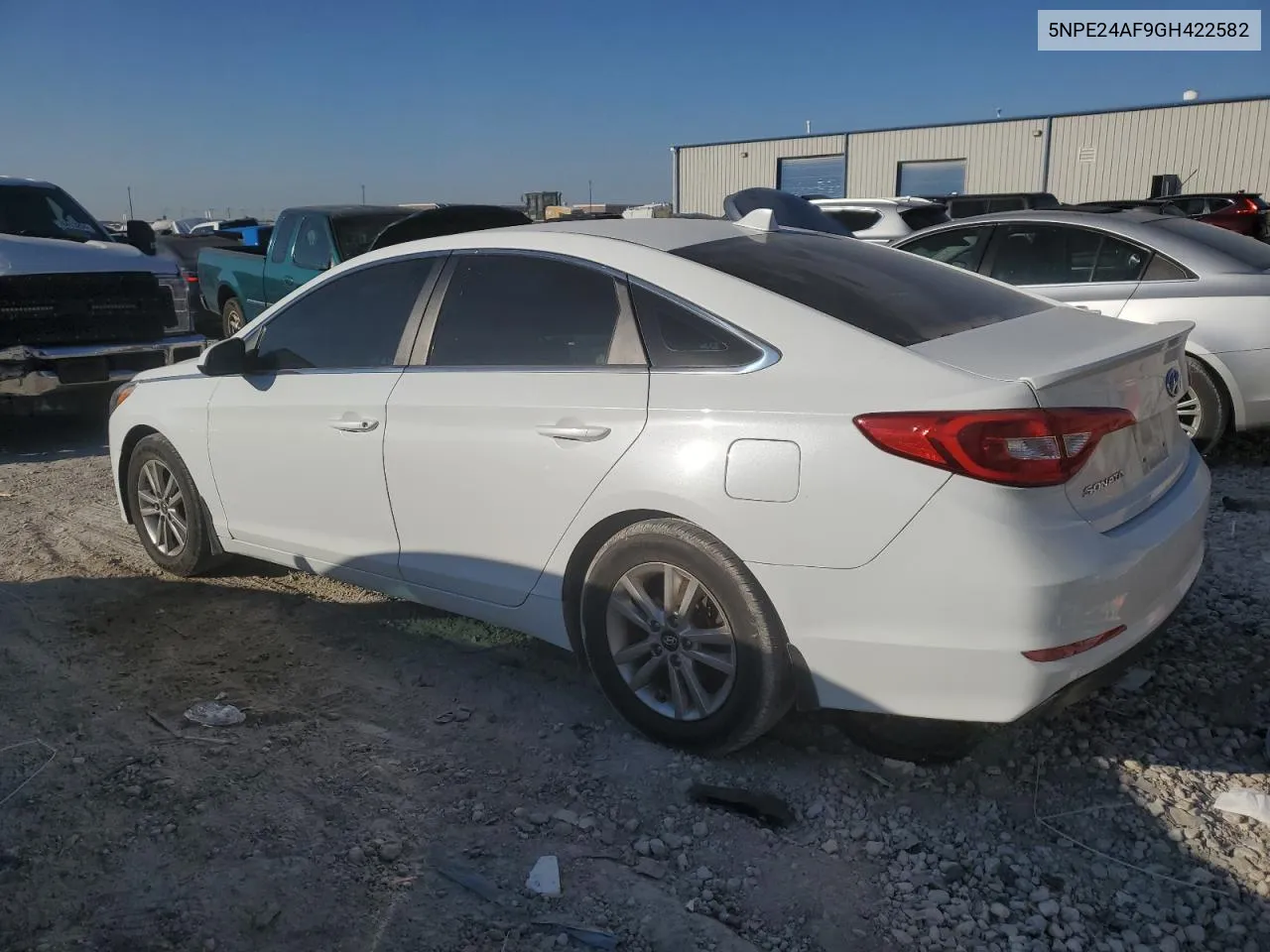 2016 Hyundai Sonata Se VIN: 5NPE24AF9GH422582 Lot: 76013134