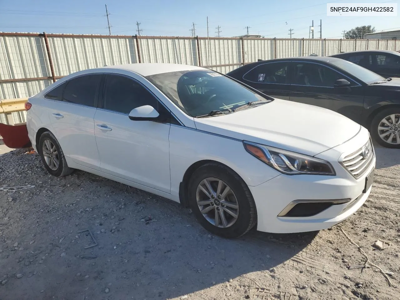 2016 Hyundai Sonata Se VIN: 5NPE24AF9GH422582 Lot: 76013134