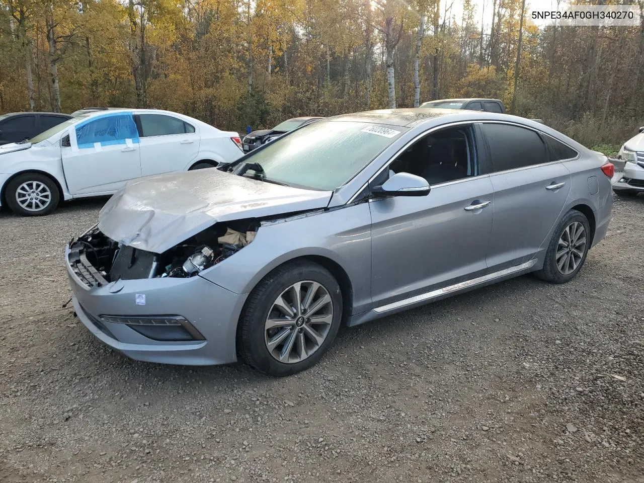 2016 Hyundai Sonata Sport VIN: 5NPE34AF0GH340270 Lot: 76020964