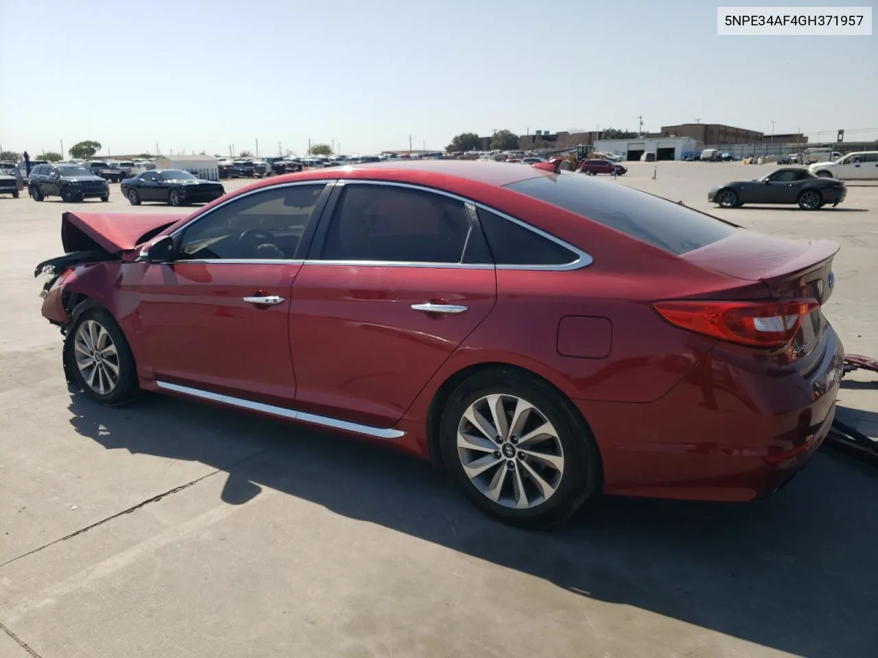 2016 Hyundai Sonata Sport VIN: 5NPE34AF4GH371957 Lot: 76027954