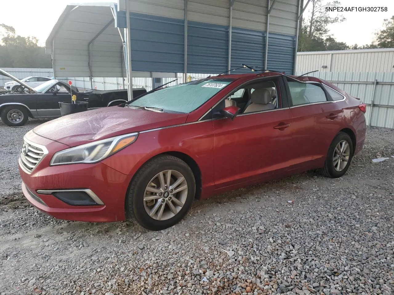 5NPE24AF1GH302758 2016 Hyundai Sonata Se