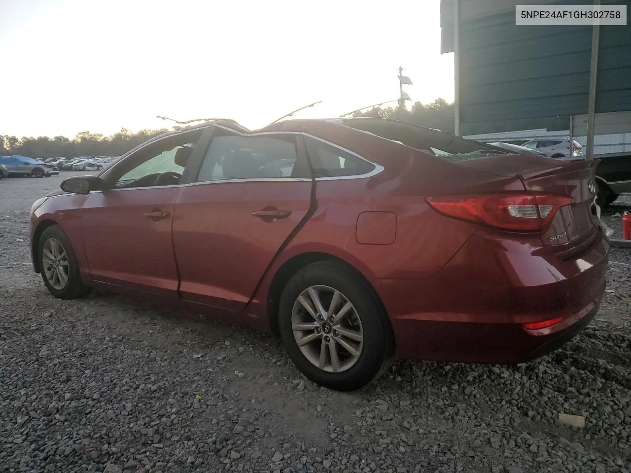 2016 Hyundai Sonata Se VIN: 5NPE24AF1GH302758 Lot: 76107624