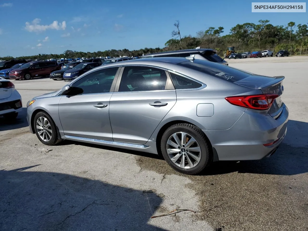 2016 Hyundai Sonata Sport VIN: 5NPE34AF5GH294158 Lot: 76153414