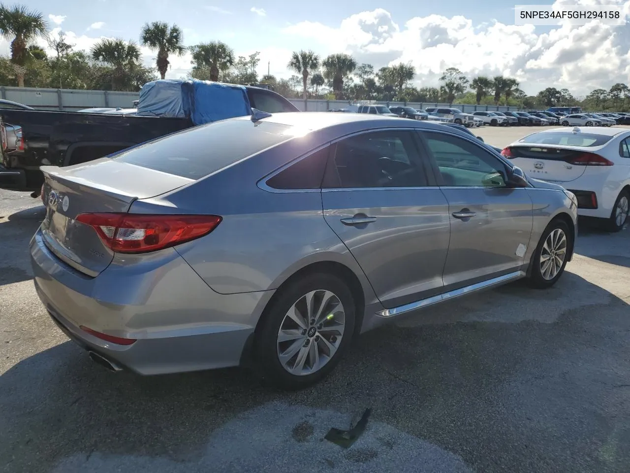 2016 Hyundai Sonata Sport VIN: 5NPE34AF5GH294158 Lot: 76153414