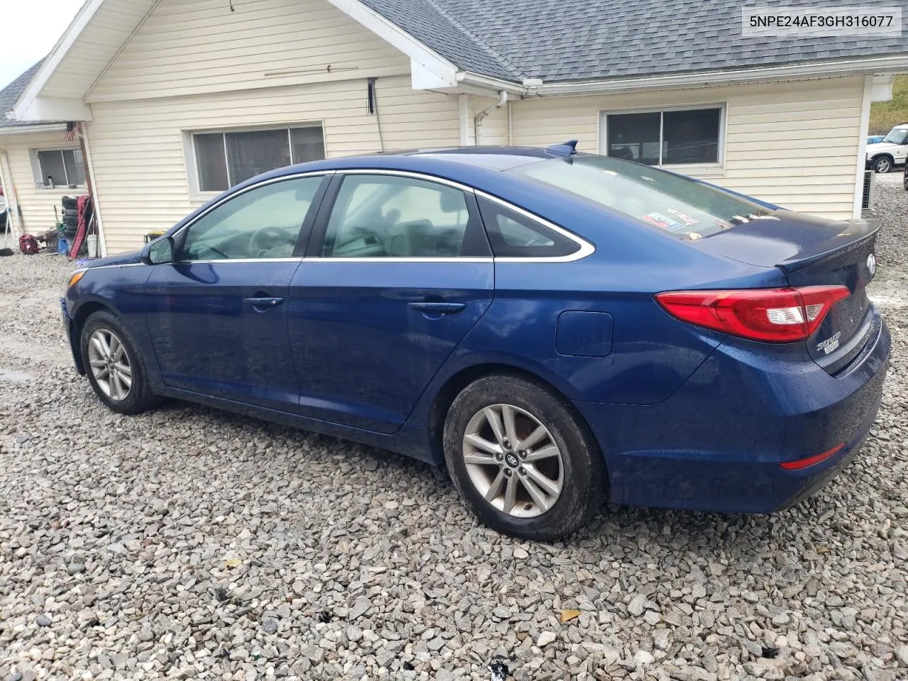 2016 Hyundai Sonata Se VIN: 5NPE24AF3GH316077 Lot: 76177154