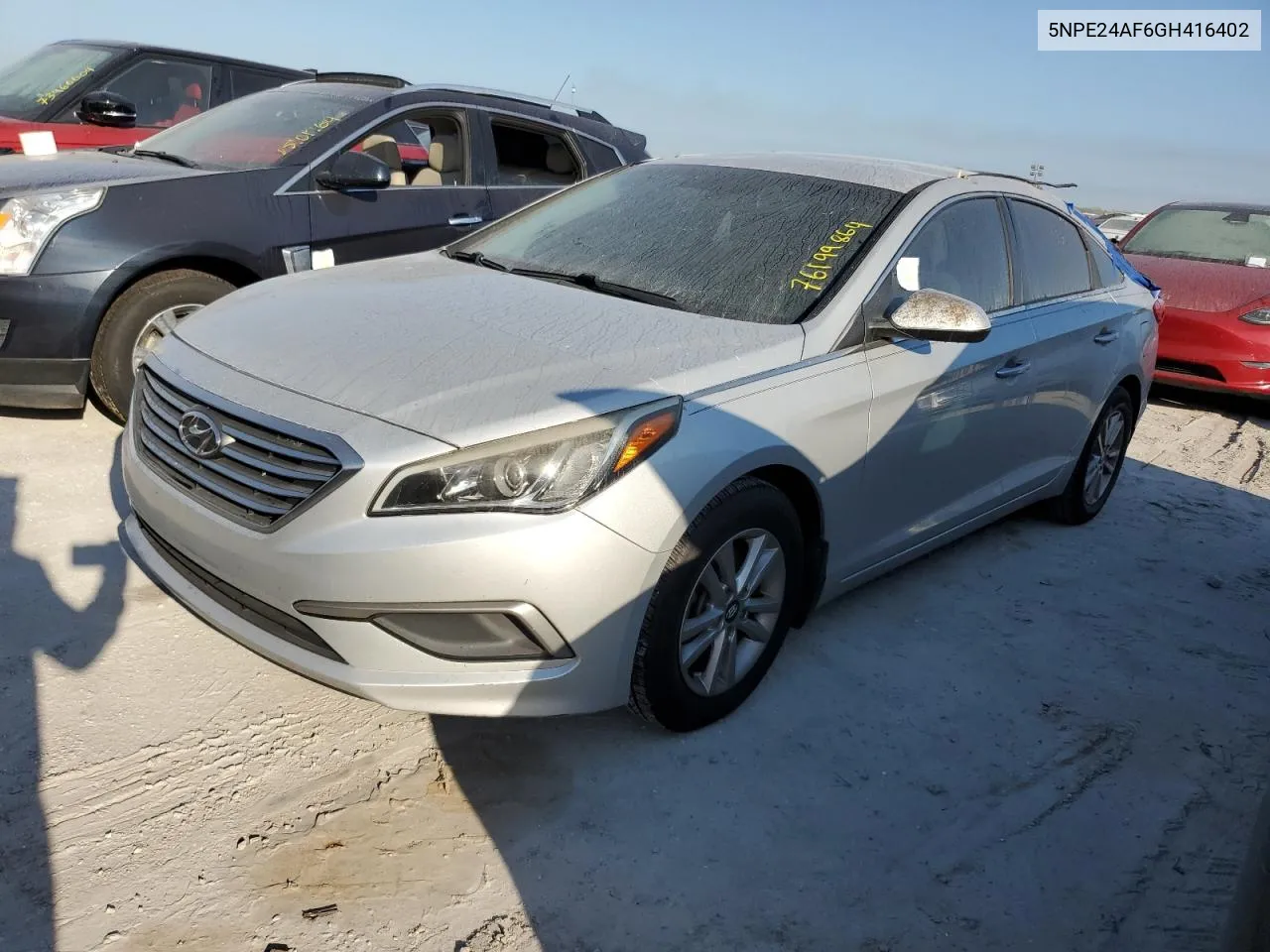 2016 Hyundai Sonata Se VIN: 5NPE24AF6GH416402 Lot: 76199864