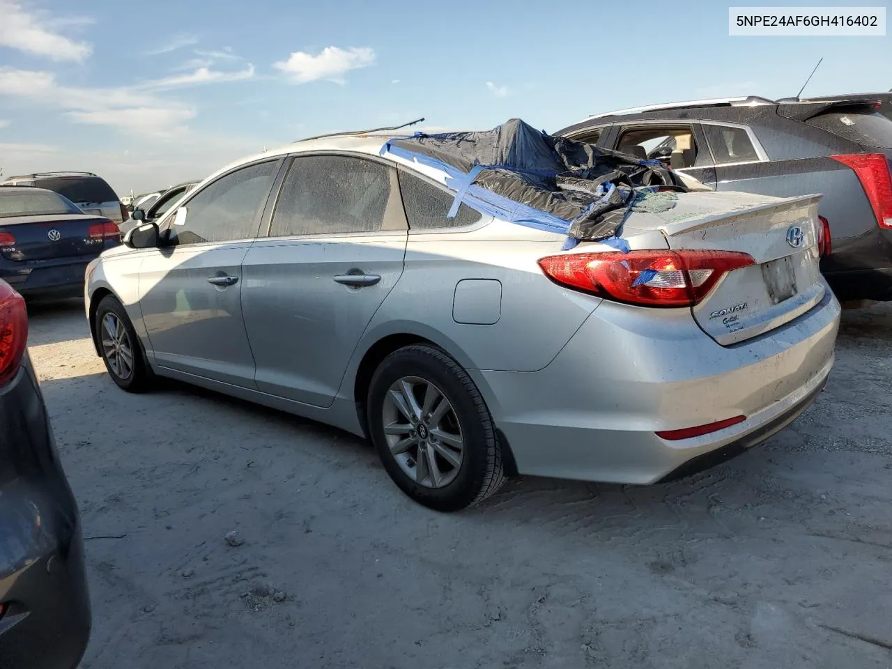 2016 Hyundai Sonata Se VIN: 5NPE24AF6GH416402 Lot: 76199864