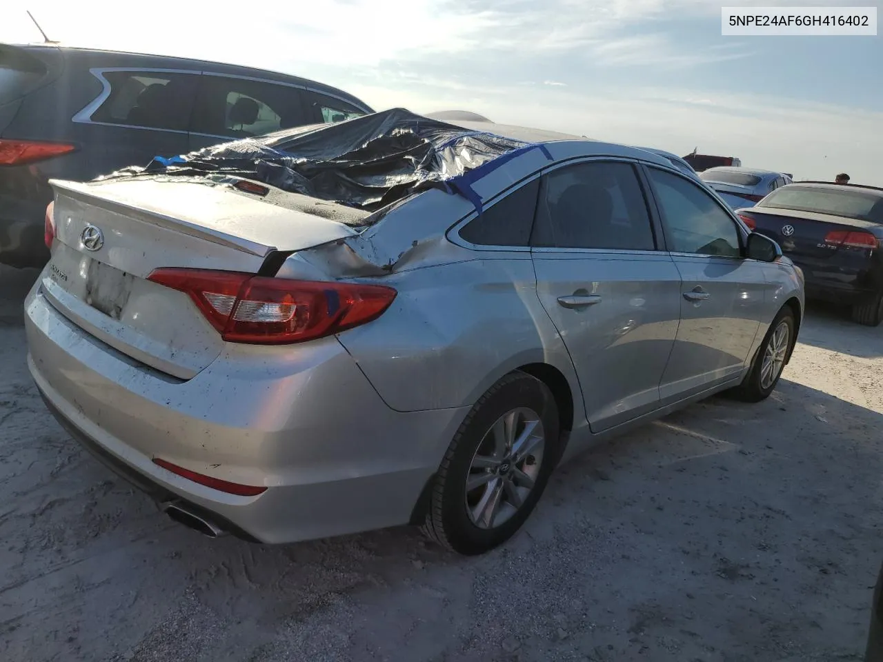 2016 Hyundai Sonata Se VIN: 5NPE24AF6GH416402 Lot: 76199864