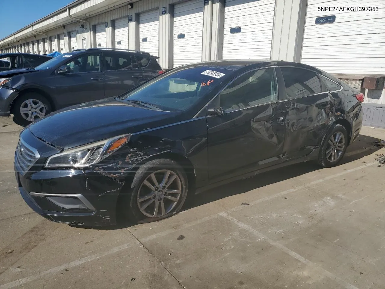 2016 Hyundai Sonata Se VIN: 5NPE24AFXGH397353 Lot: 76243934