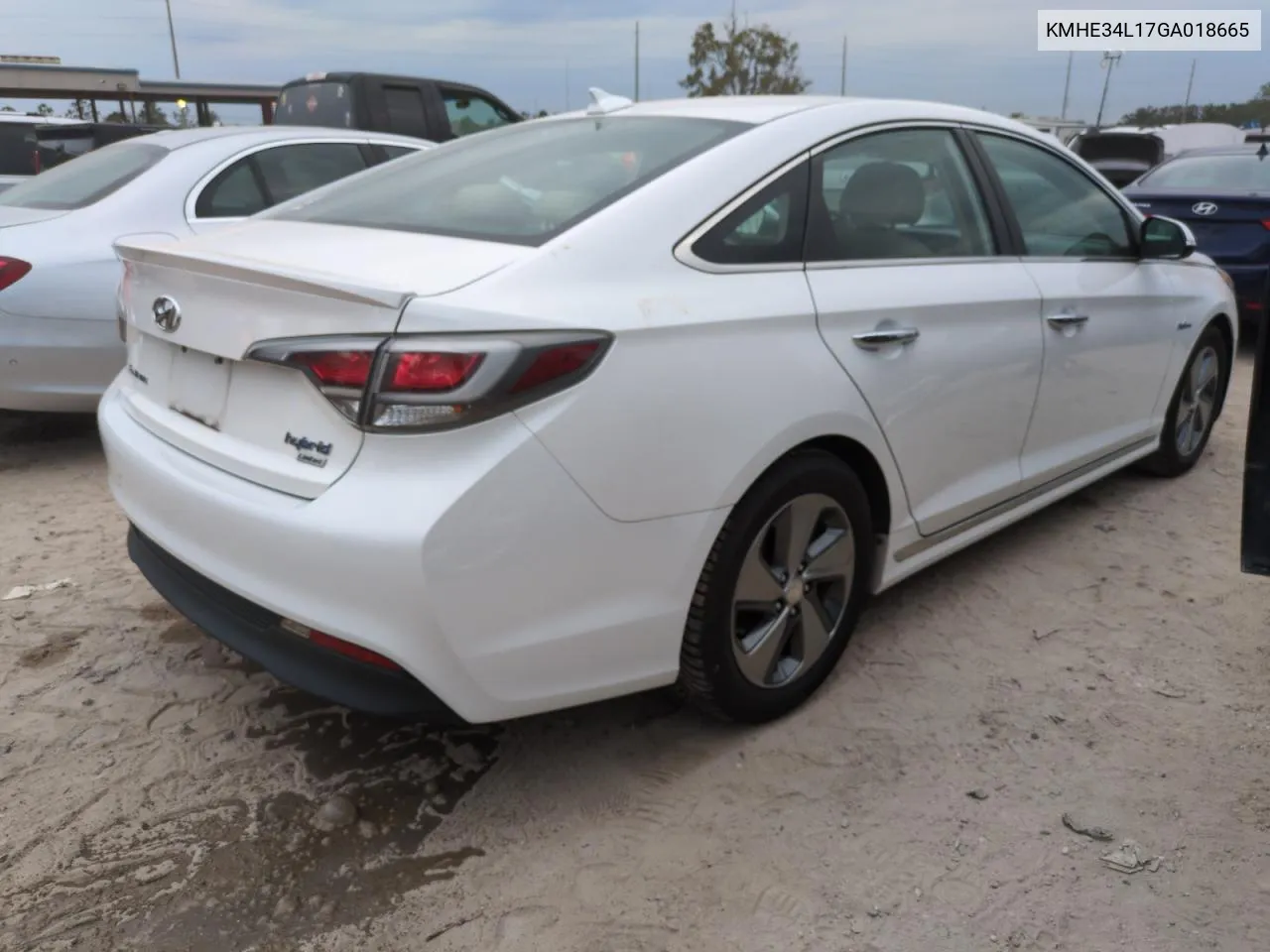 KMHE34L17GA018665 2016 Hyundai Sonata Hybrid