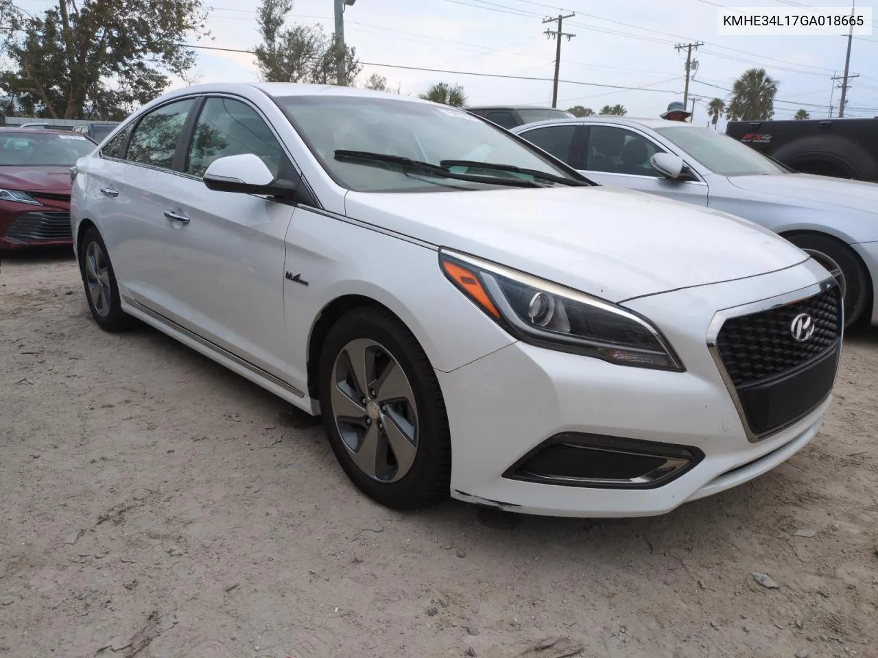 KMHE34L17GA018665 2016 Hyundai Sonata Hybrid