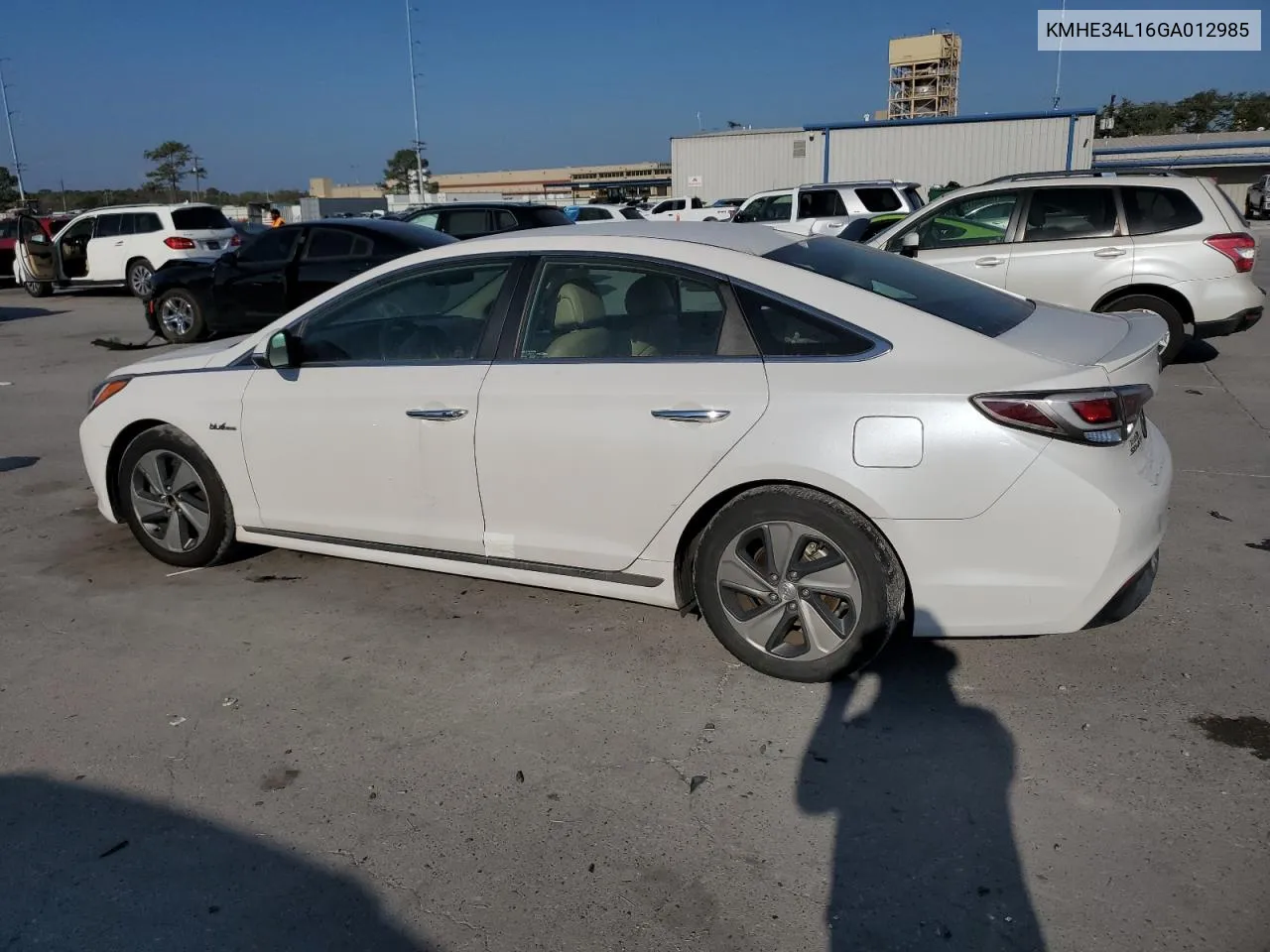 KMHE34L16GA012985 2016 Hyundai Sonata Hybrid