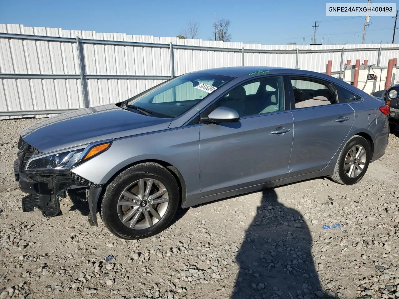 2016 Hyundai Sonata Se VIN: 5NPE24AFXGH400493 Lot: 76515384