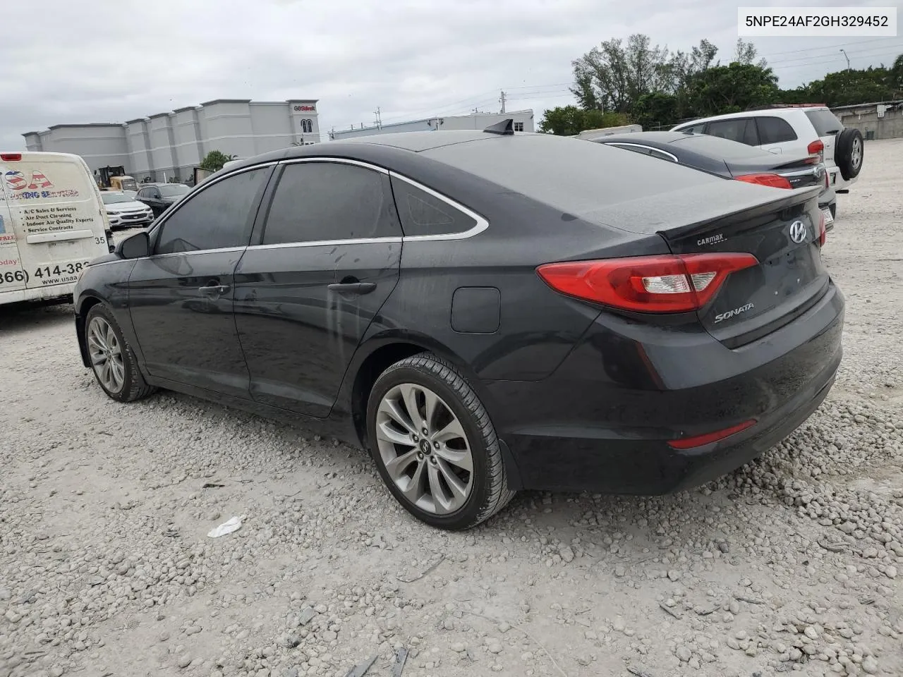 2016 Hyundai Sonata Se VIN: 5NPE24AF2GH329452 Lot: 76596114