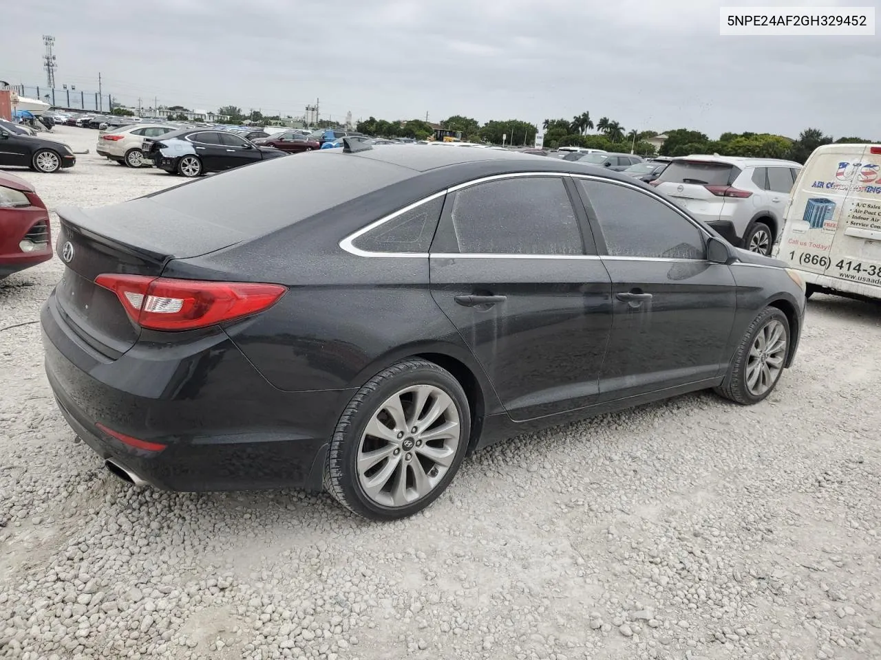 2016 Hyundai Sonata Se VIN: 5NPE24AF2GH329452 Lot: 76596114