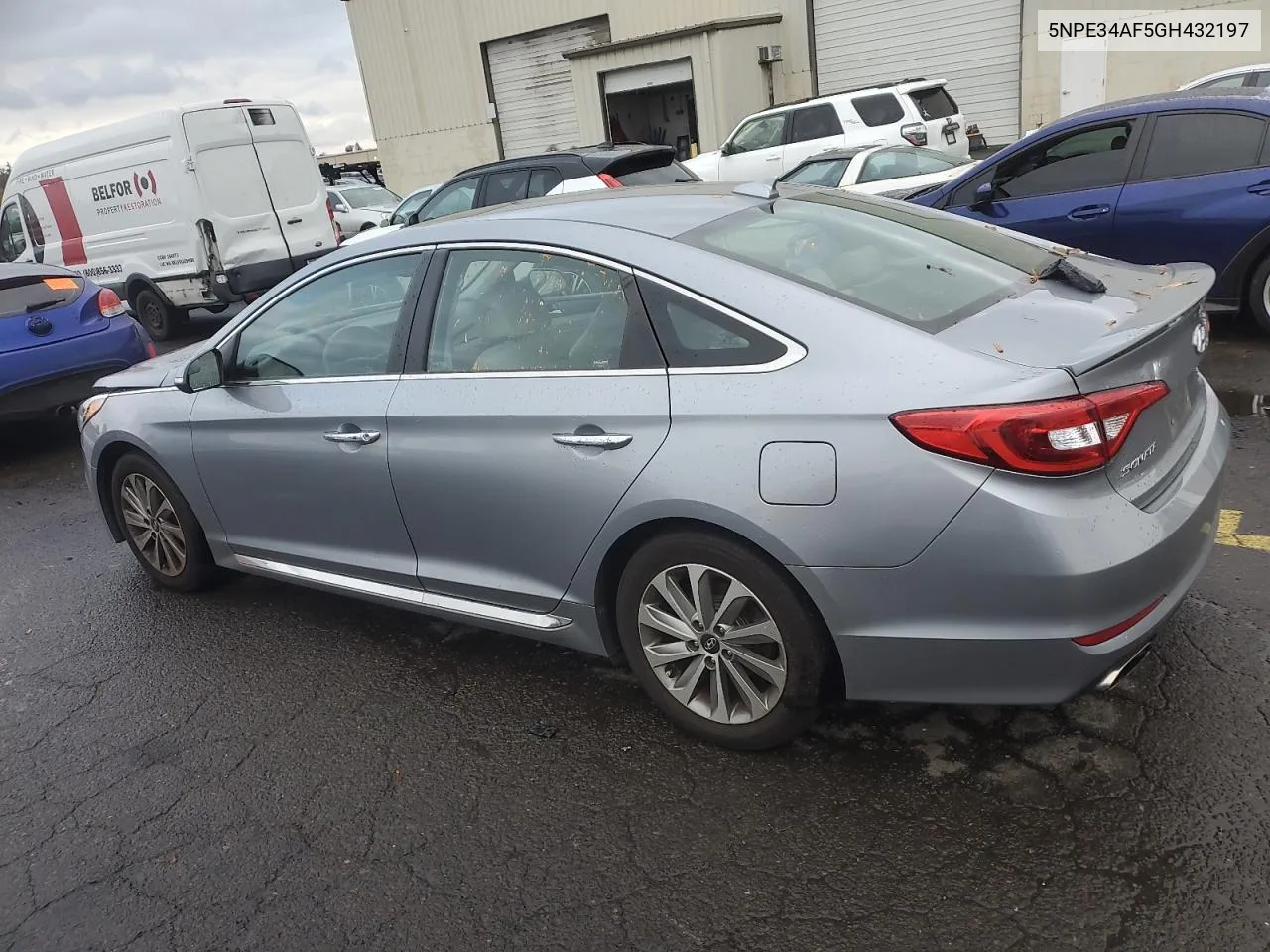 2016 Hyundai Sonata Sport VIN: 5NPE34AF5GH432197 Lot: 76618604