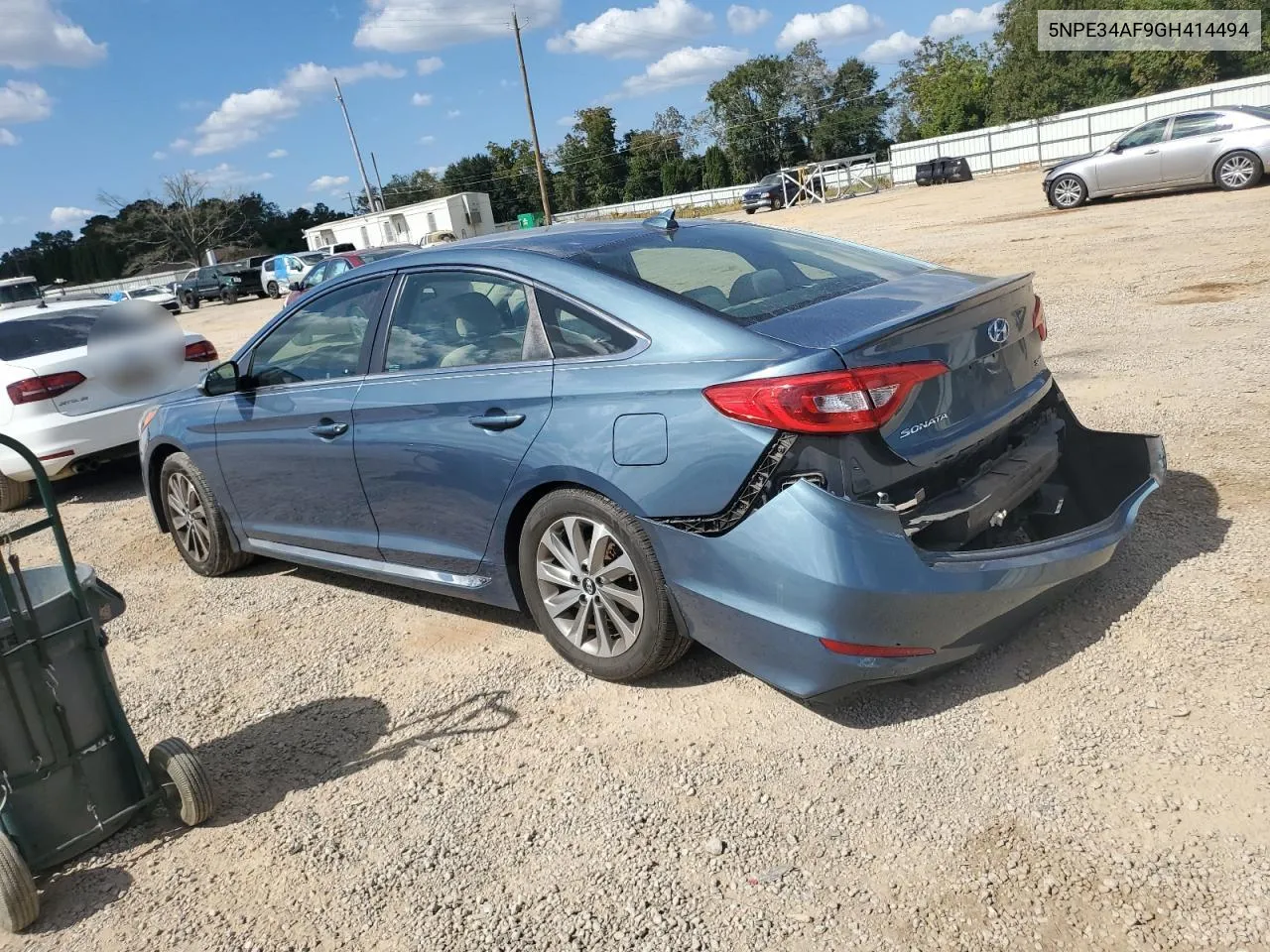 2016 Hyundai Sonata Sport VIN: 5NPE34AF9GH414494 Lot: 76638194