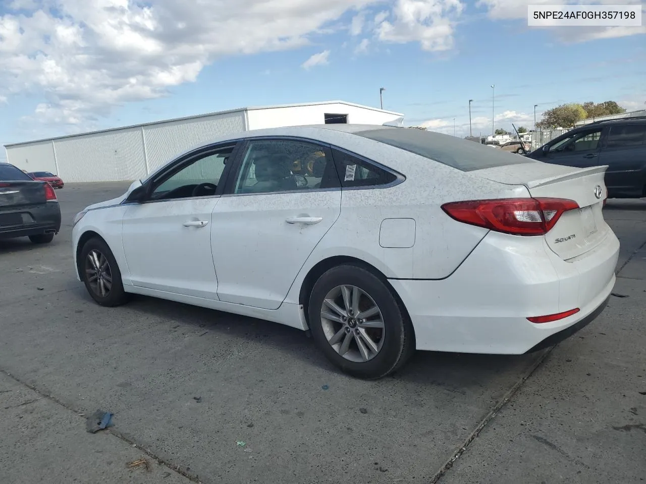 2016 Hyundai Sonata Se VIN: 5NPE24AF0GH357198 Lot: 76670074