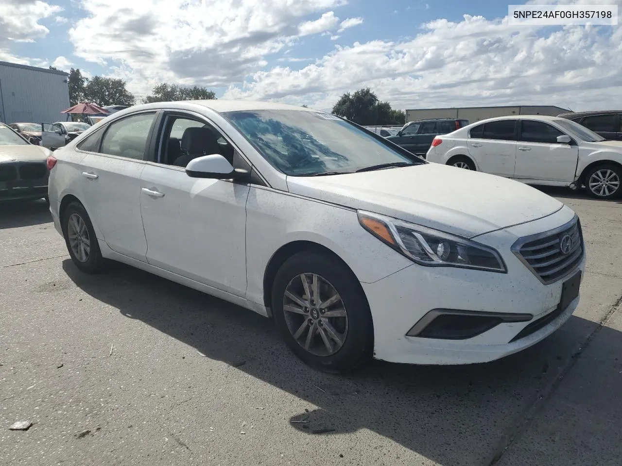 2016 Hyundai Sonata Se VIN: 5NPE24AF0GH357198 Lot: 76670074