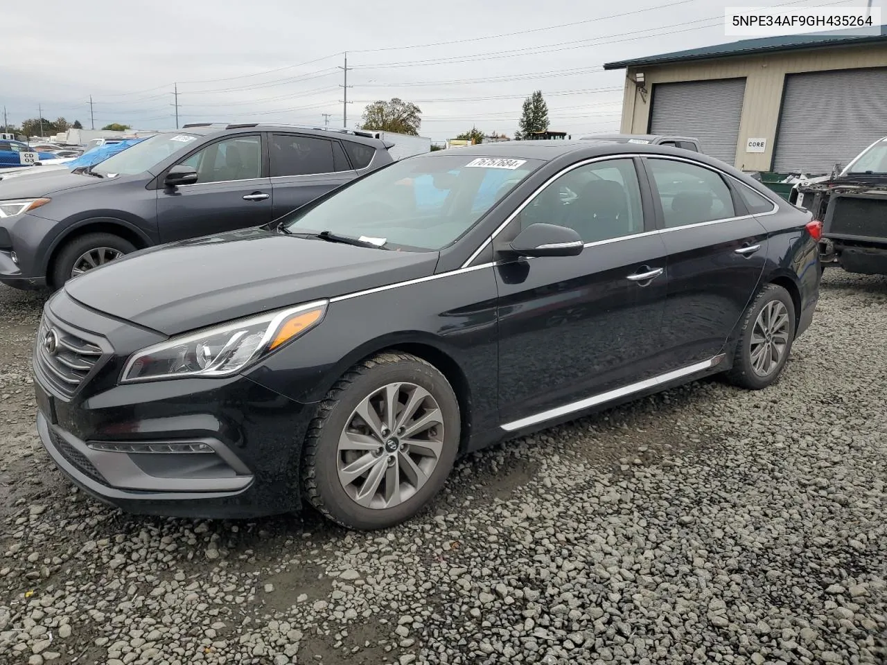 2016 Hyundai Sonata Sport VIN: 5NPE34AF9GH435264 Lot: 76757684